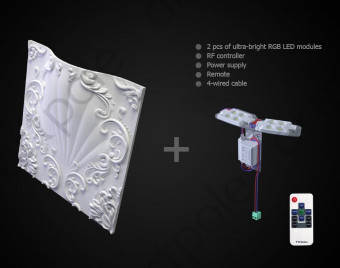 3D панель Artpole VALENCIA LED (RGB) M-0039-1