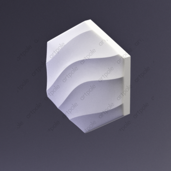 3D панель Artpole HEKSA-wave