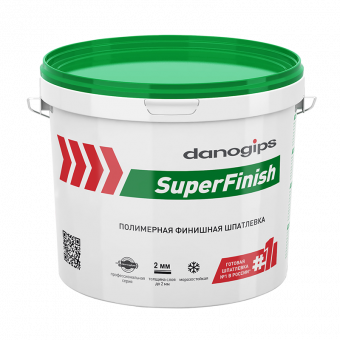 ARTPOLE Шпаклевка DANOGIPS SuperFinish (3 л)