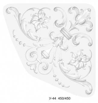 Угол из гипса ArtDeco У-44 (450/450)