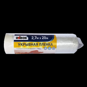 ARTPOLE Пленка укрывная с малярной лентой UNIBOB 20 м