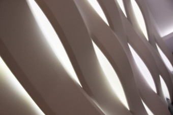 Гипсовая 3D панель Lightwave